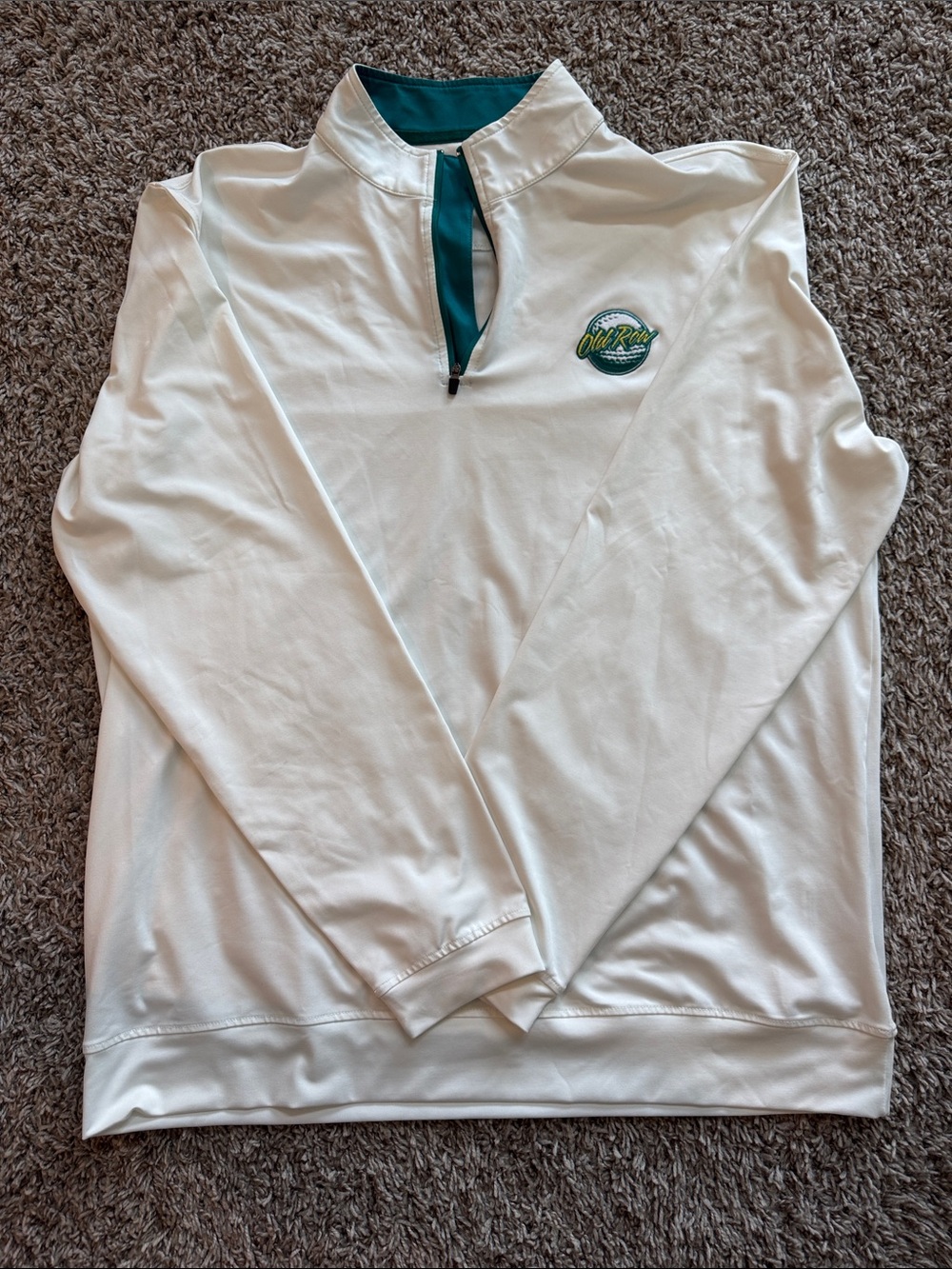 Old Row Golf Performance quarter Zip Sweater